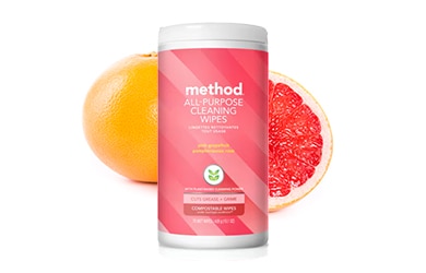 Method all-purpose cleaning wipes