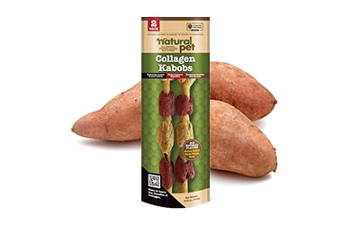 Natural Pet collagen kabobs