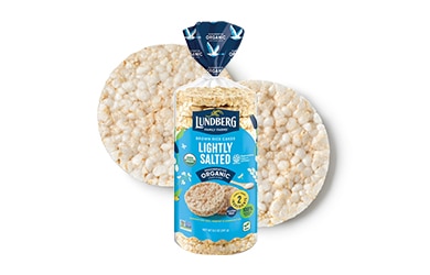 Participating item includes Lundberg organic lightly salted rice cakes