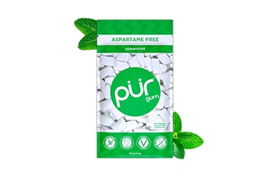 Participating item includes Pur spearmint gum