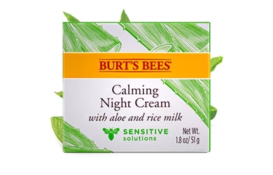 Burt's Bees calming night cream
