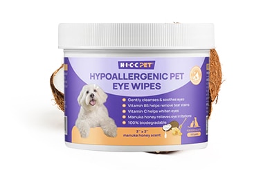 HICC Pet hypoallergenic pet eye wipes