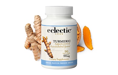 Participating items includes Eclectic Institute turmeric