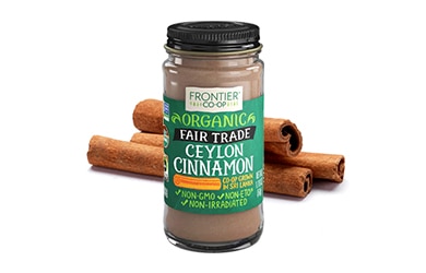 Participating items includes Frontier organic ceylon cinnamon