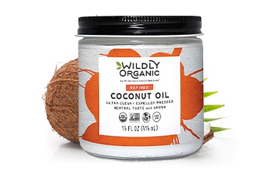 Participating items includes Wildly Organic coconut oil
