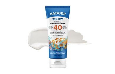 Badger mineral sunscreen cream