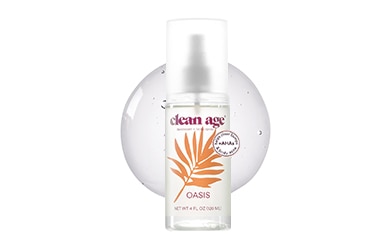 Participating items includes Clean Age oasis body spray