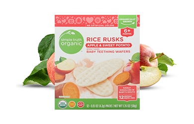Simple Truth Organic baby teething wafers