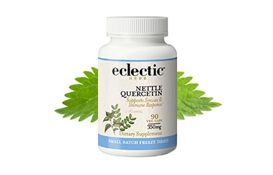 Participating items include Eclectic herb nettle quercetin