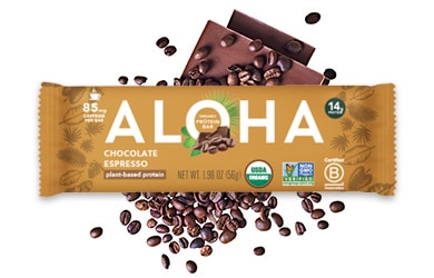 Aloha organic chocolate espress bar