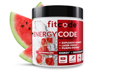 Fitcode watermelon pre-workout energy code