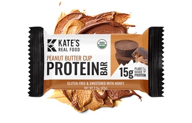 Kate's Real food peanut butter cup protein bar