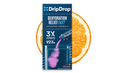 DripDrop dehydration relief fast