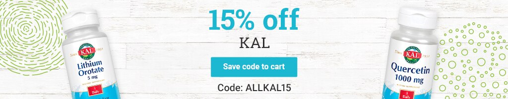 15% off Kal.