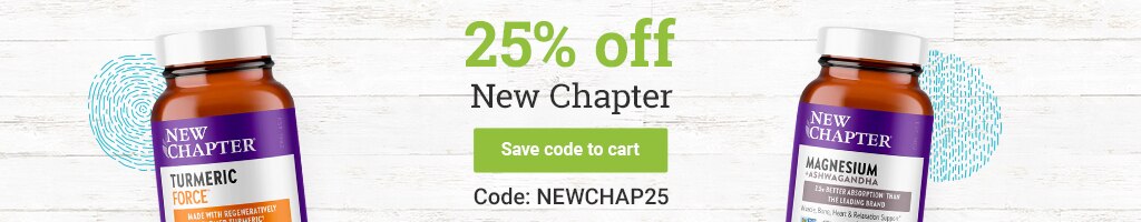 25% off New Chapter