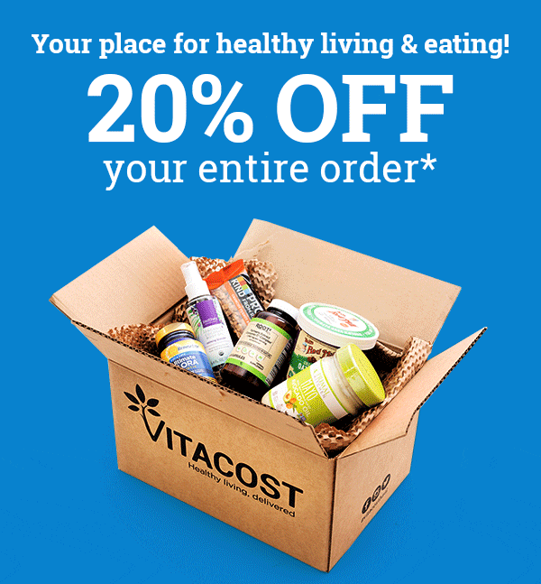 20% off your entire order*