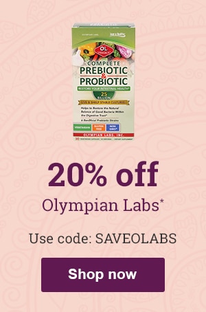 20% off Olympian Labs - use code SAVEOLABS*
