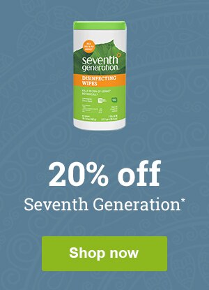 20% off Seventh Generation*