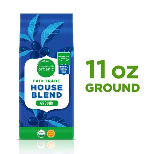Simple Truth Organic House Blend Ground Coffee 11 oz