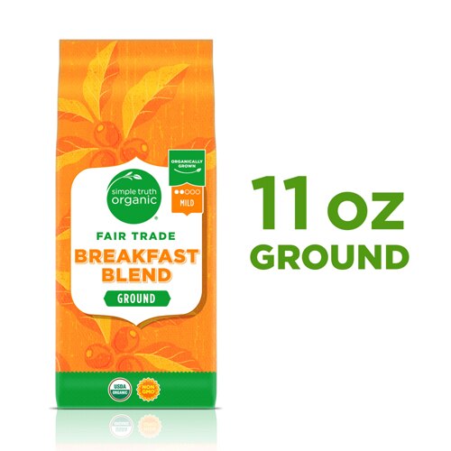 Simple Truth Organic Fair Trade Breakfast Blend Coffee 11 oz