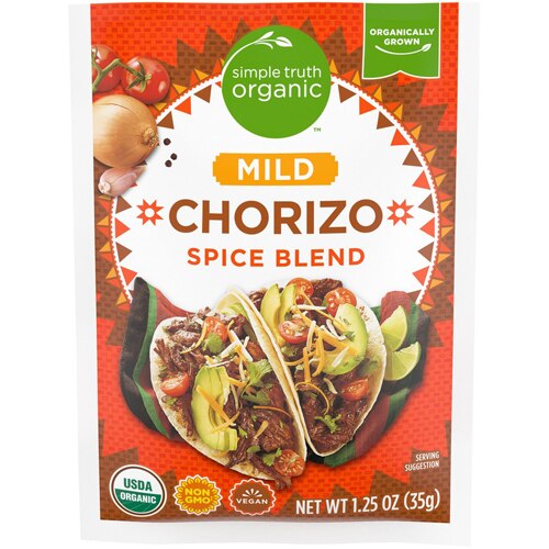 Simple Truth Organic Chorizo Spice Blend Mild 1.25 oz