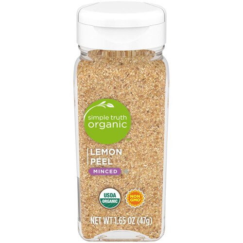 Simple Truth Organic Lemon Peel Minced 1.65 oz