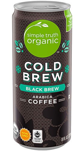 Simple Truth Organic Cold Brew Arabica Coffee Black Brew 8 Fl Oz