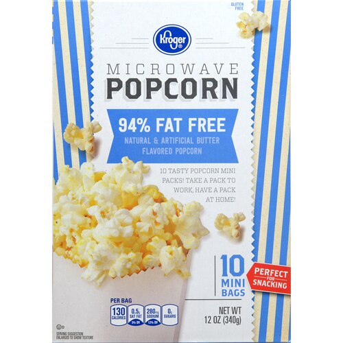 Kroger Microwave Popcorn Butter 10 Bags