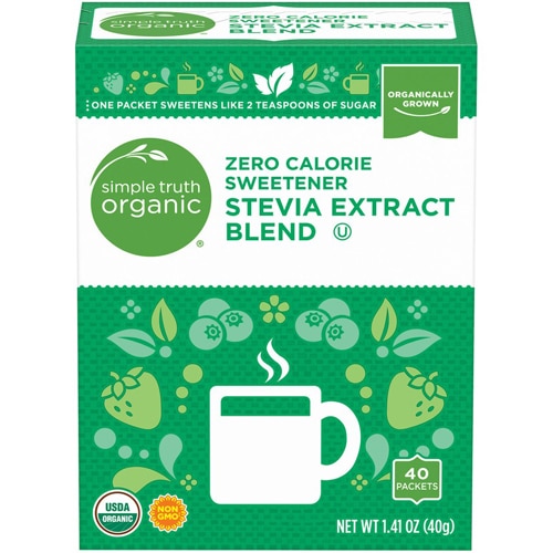 Simple Truth Organic Stevia Extract Blend 40 Packets
