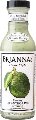 Briannas Creamy Cilantro Lime Dressing 12 fl oz