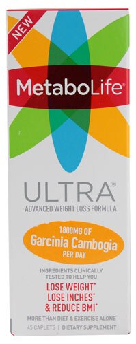 Twinlab MetaboLife Ultra Advanced Weight Loss Formula 45 Caplets