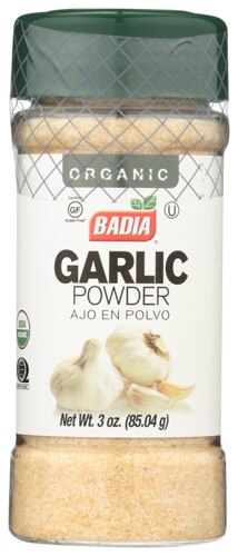 Badia Organic Garlic Powder 3 oz