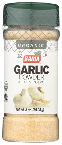 Badia Organic Garlic Powder 3 Oz