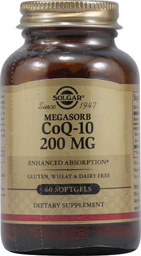 Solgar CoQ-10 200 mg - 60 Softgels