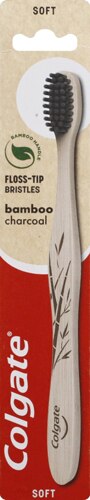 Colgate Soft Bamboo Charcoal Manual Toothbrush 1 Toothbrush