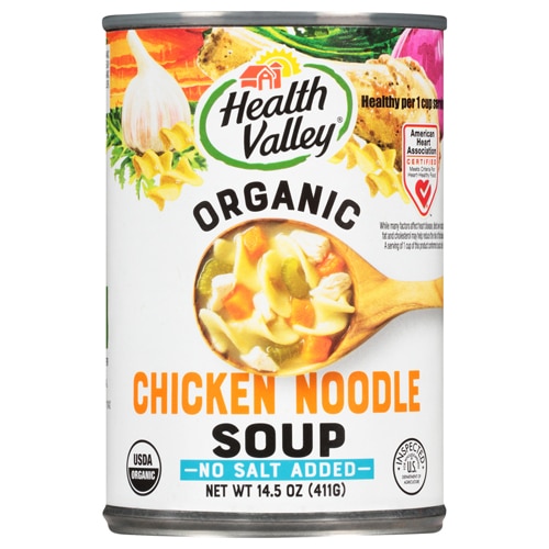 Health Valley Organic Soup Low Sodium Chicken Noodle 14.5 oz