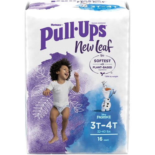 Huggies Pull-Ups New Leaf Training Pants for Boys Size 3 16 Diapers