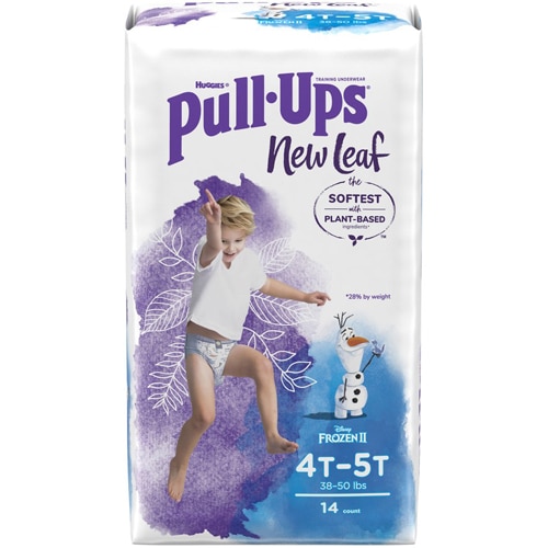 Huggies Pull-Ups New Leaf Training Pants for Boys Size 3.5 14 Diapers