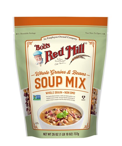 Bob's Red Mill Whole Grain & Beans Soup Mix 26 oz