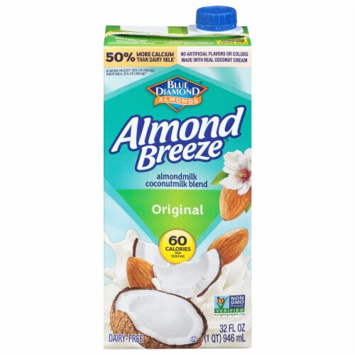 Blue Diamond Almond Breeze Almond Coconut Blend Original 32 fl oz