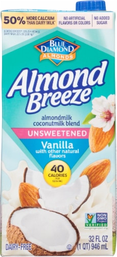 Blue Diamond Almond Breeze Almond Coconut Blend Unsweetened Vanilla 32 fl oz