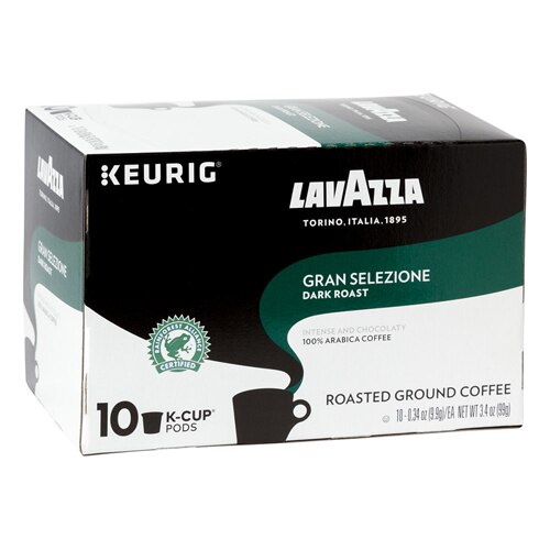 LavAzza Coffee Gran Selezione Dark Roast 10 K-Cups