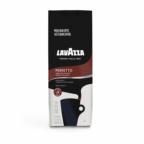 LavAzza Whole Bean Coffee Blend Dark Roast Perfetto 12 oz