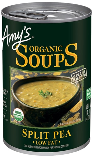 Amy's Organic Soup Low Fat Split Pea 14.1 oz