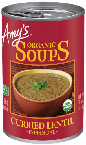 Amy's Organic Soup Curried Lentil 14.5 Oz