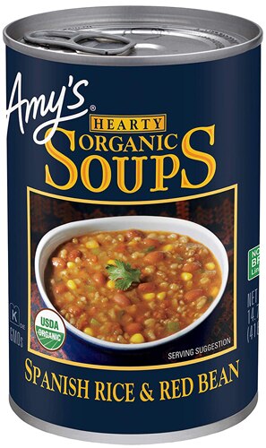 Amy's Hearty Organic Soups Spanish Rice and Red Bean 14.7 fl oz