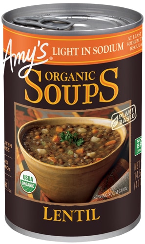 Amy's Organic Soup Light in Sodium Lentil 14.5 fl oz
