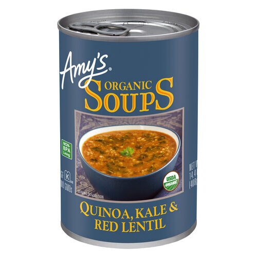 Amy's Organic Soups Quinoa Kale and Red Lentil Soup 14.4 oz