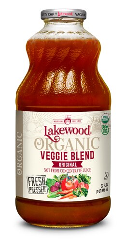 Lakewood Organic Veggie Juice Blend Original 32 fl oz
