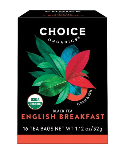 Choice Organics Black Tea English Breakfast 16 Tea Bags